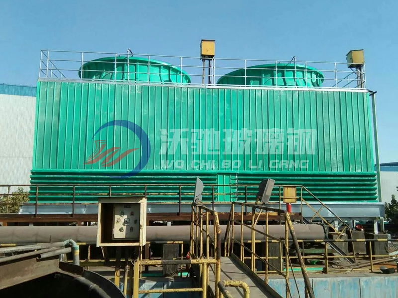 玻璃鋼冷卻塔如何進(jìn)行水和空氣的交換